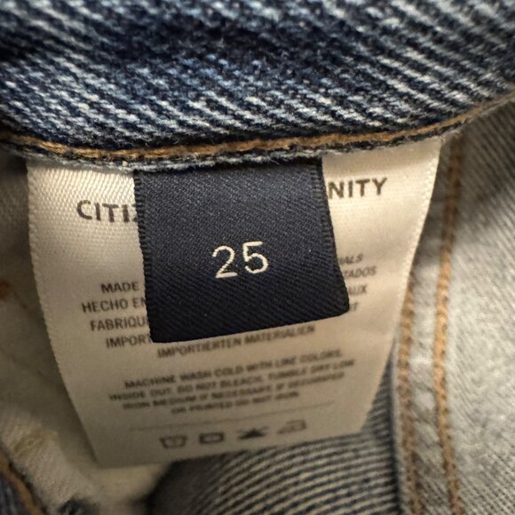 Citizens of Humanity Sabine Jeans Women's 25 High Rise Straight Denim 1966-769 - Picture 2 of 16